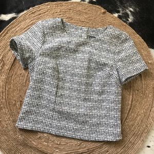 Express Structured Tweed T Shirt